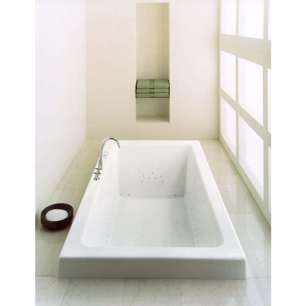 Neptune ZEN bathtub 36x72 with armrests and 4'' top lip, Whirlpool/Mass-Air/Activ-Air, Biscuit